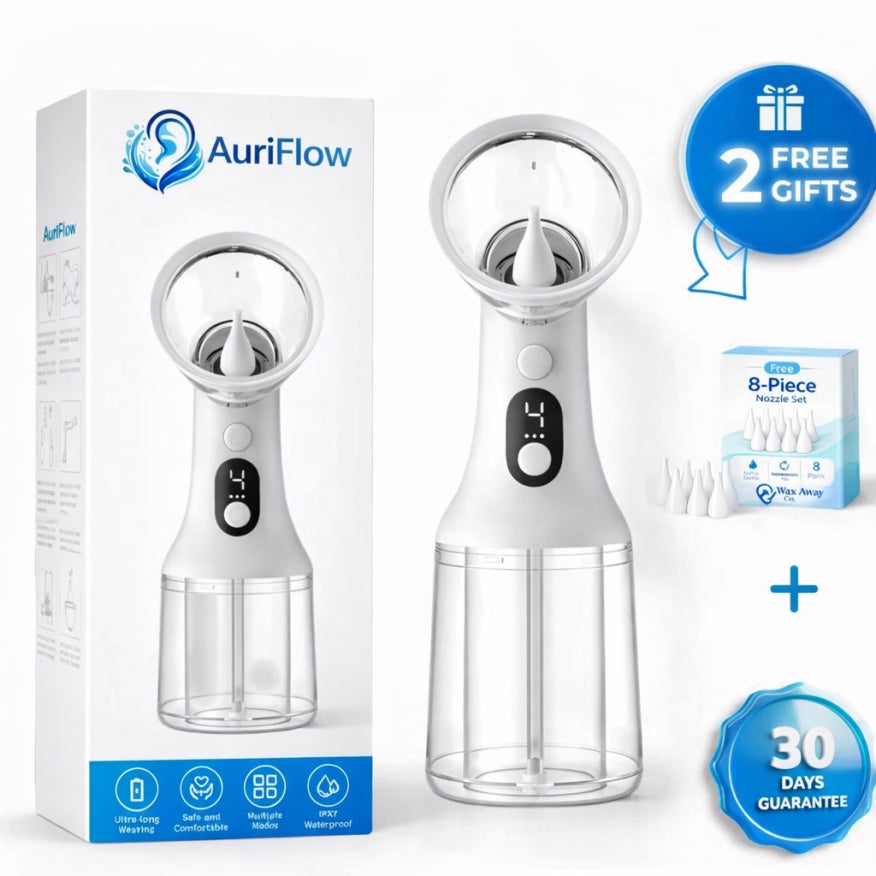 AuriFlow™ Electric Ear Cleaner