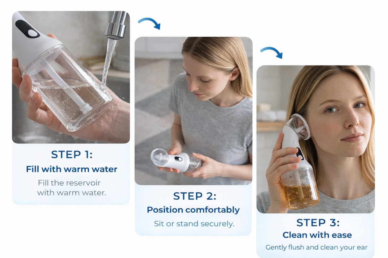 AuriFlow™ Electric Ear Cleaner